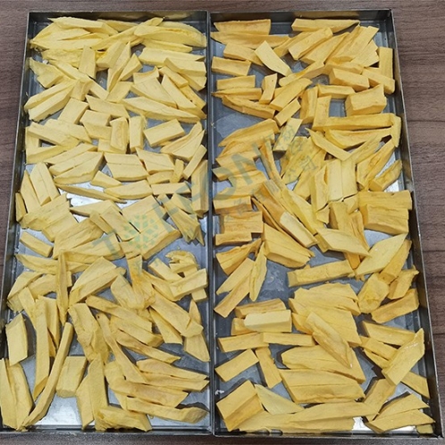 凍干芒果：食品冷凍干燥機加工凍干水果脆片流程
